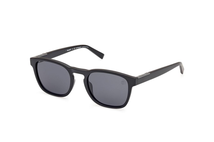 Sluneční brýle Timberland TB00007 02D Polarized Okrouhlé Černé