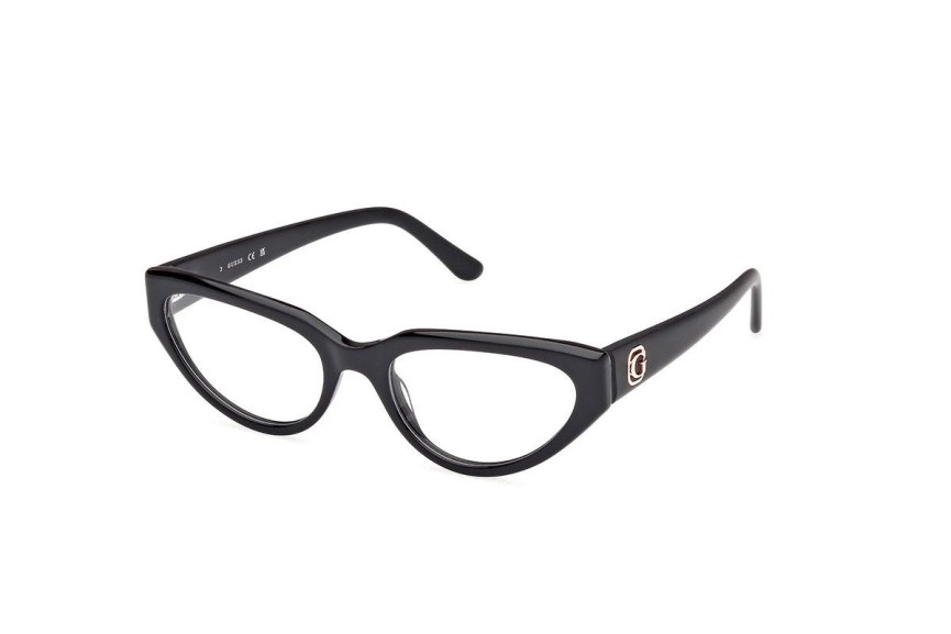 Brýle Guess GU50113 001 Cat Eye Černé