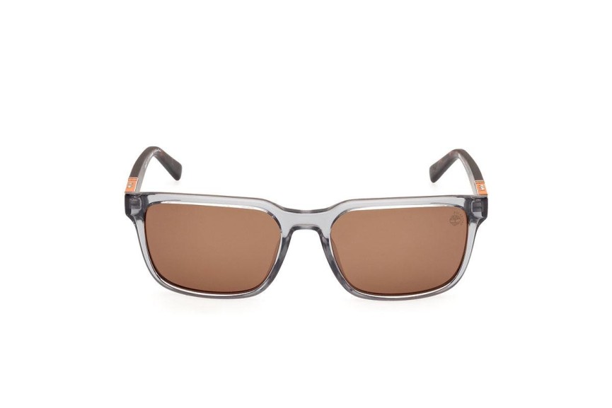 Sluneční brýle Timberland TB00008 20H Polarized Squared Šedé