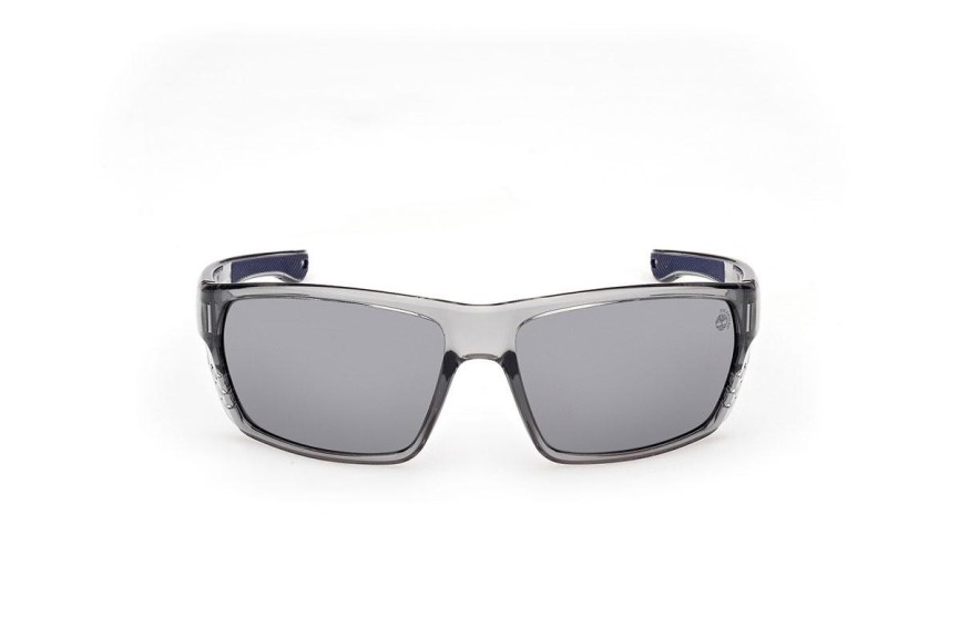 Sluneční brýle Timberland TB00002 20D Polarized Obdélníkové Šedé