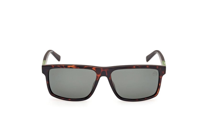 Sluneční brýle Timberland TB00008 52R Polarized Squared Havana