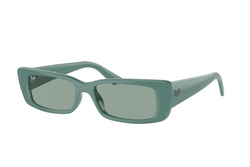 Sluneční brýle Ray-Ban RB4425 676282 Obdélníkové Zelené