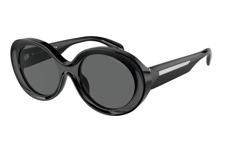 Sluneční brýle Emporio Armani EA4231U 501787 Okrouhlé Černé