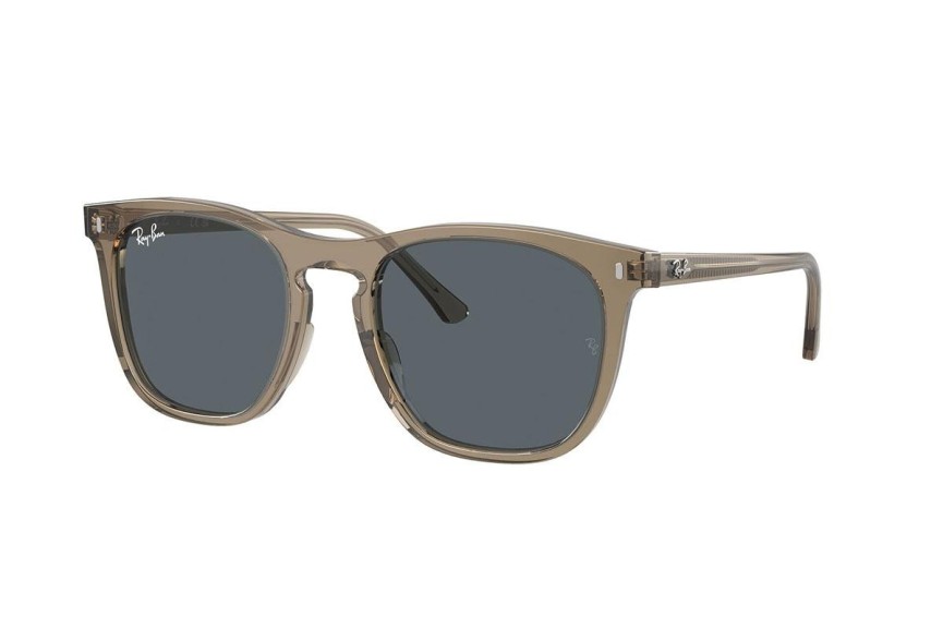 Sluneční brýle Ray-Ban RB2210 6765R5 Squared Hnědé