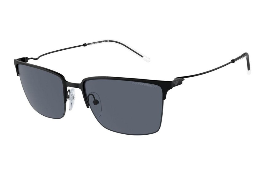 Sluneční brýle Emporio Armani EA2155 300187 Squared Černé