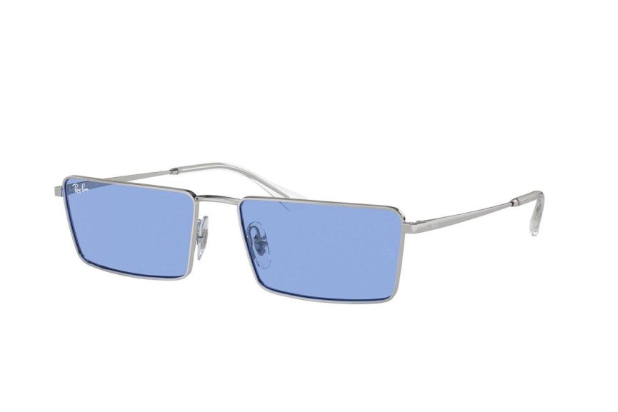 Sluneční brýle Ray-Ban RB3741 003/80 Obdélníkové Stříbrné