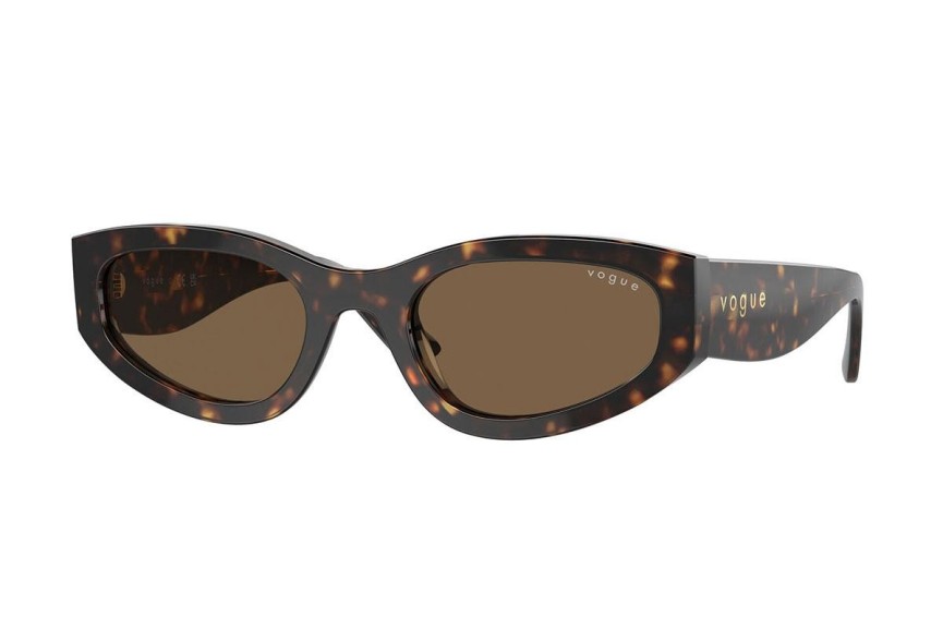 Sluneční brýle Vogue Eyewear VO5585S W65673 Oválné Havana