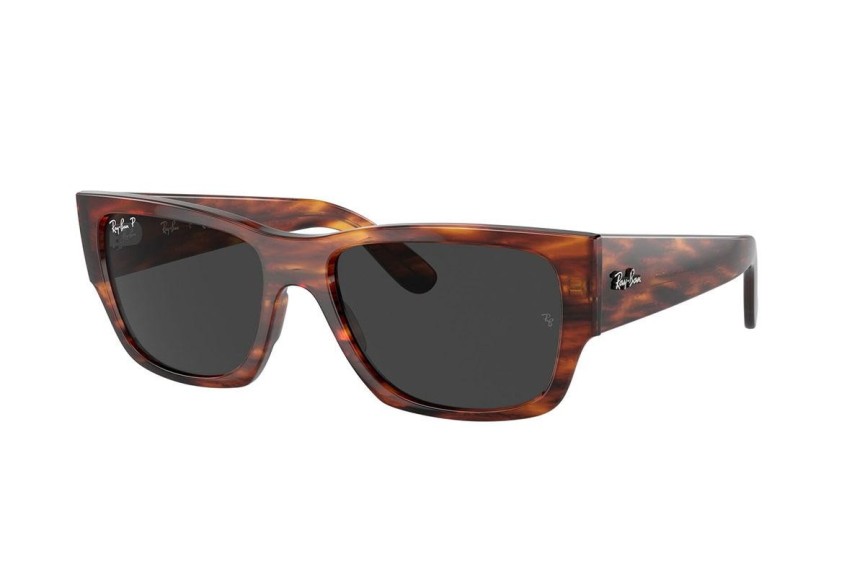 Sluneční brýle Ray-Ban Carlos RB0947S 954/48 Polarized Obdélníkové Havana