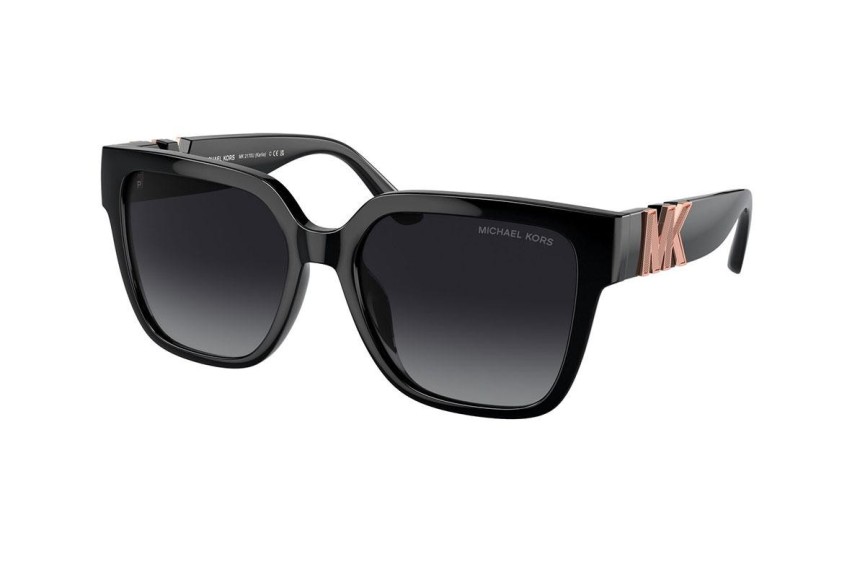 Sluneční brýle Michael Kors Karlie MK2170U 3005T3 Polarized Squared Černé