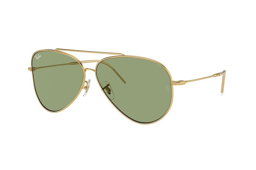 Sluneční brýle Ray-Ban Aviator Reverse RBR0101S 001/82 Pilot Zlaté