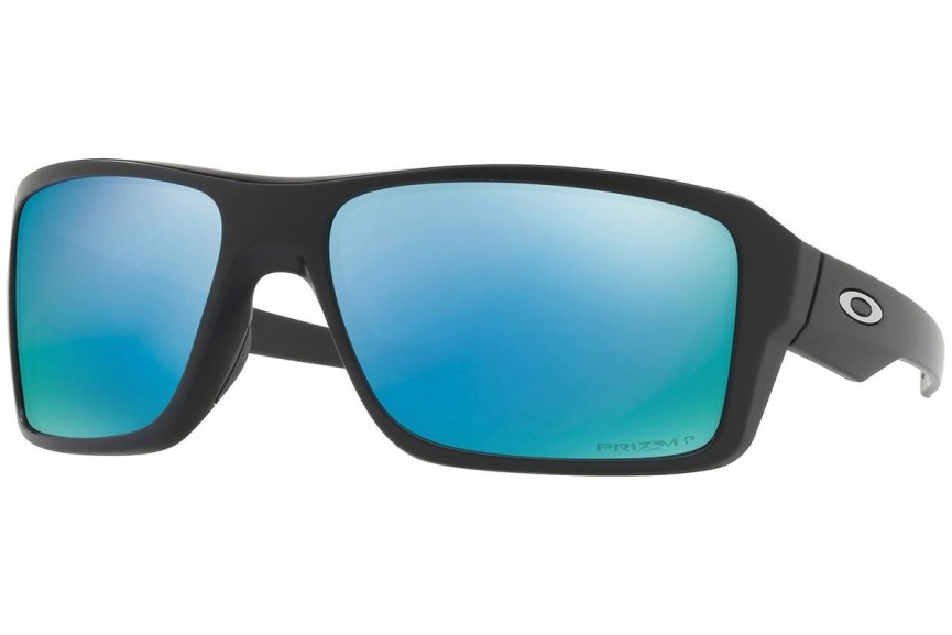 Sluneční brýle Oakley Double Edge OO9380-13 PRIZM Polarized Obdélníkové Černé