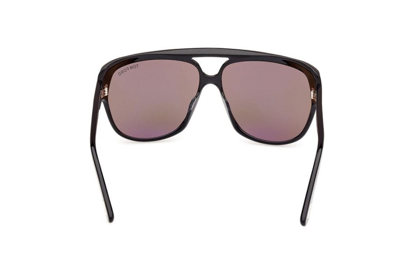 Sluneční brýle Tom Ford FT1103 01L Squared Černé