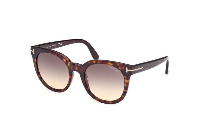 Sluneční brýle Tom Ford FT1109 52B Okrouhlé Havana