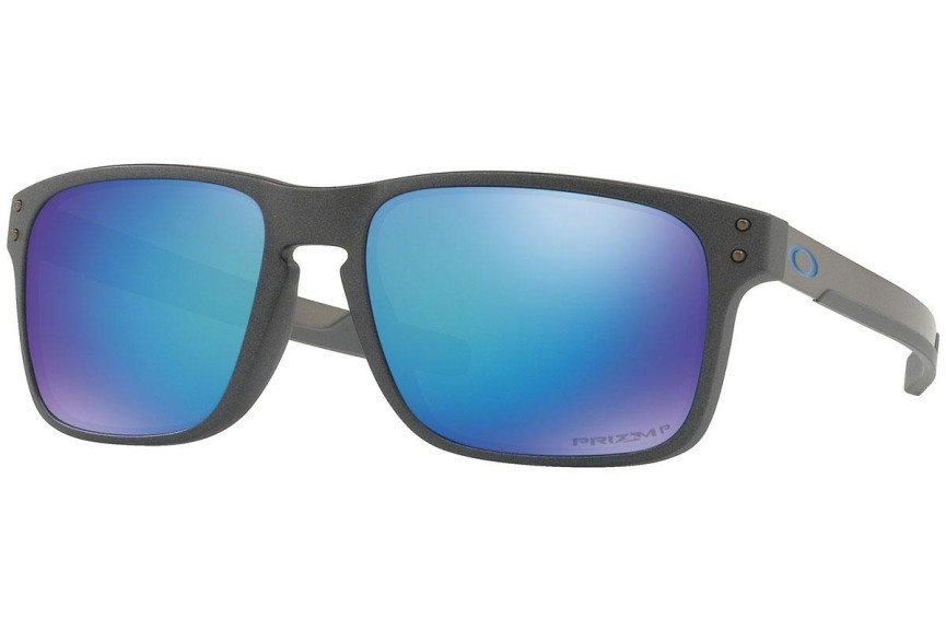 Sluneční brýle Oakley Holbrook Mix OO9384-10 PRIZM Polarized Squared Šedé