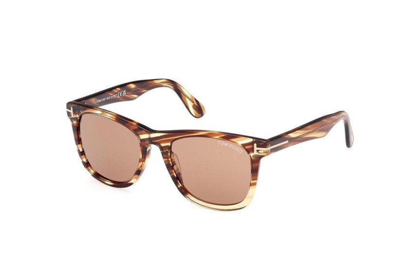 Sluneční brýle Tom Ford FT1099 55E Squared Havana