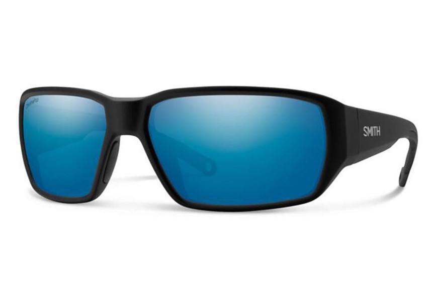 Sluneční brýle Smith HOOKSET 003/QG Polarized Obdélníkové Černé