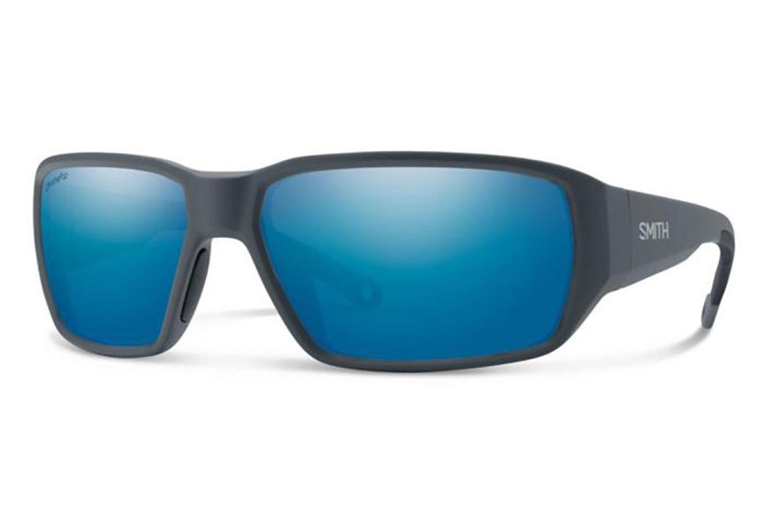 Sluneční brýle Smith HOOKSET RIW/QG Polarized Obdélníkové Šedé