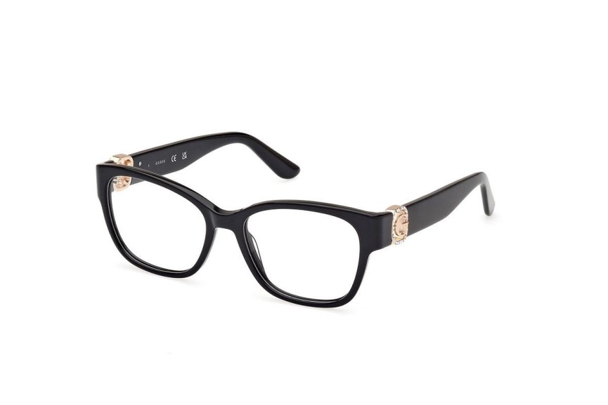 Brýle Guess GU50120 005 Squared Černé