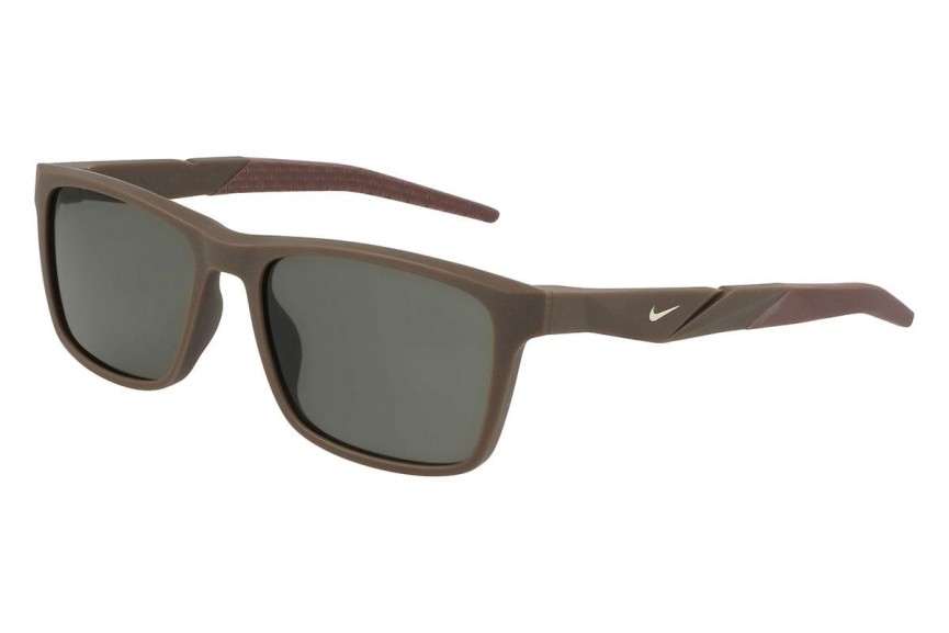 Sluneční brýle Nike FV2402 004 Squared Hnědé