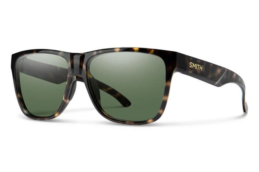 Sluneční brýle Smith LOWDOWNXL2 P65/L7 Polarized Squared Havana