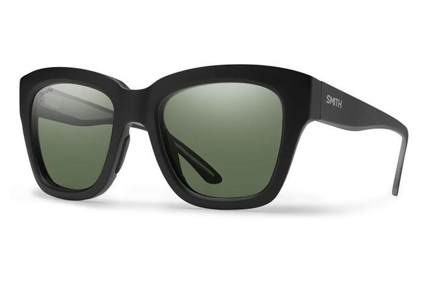 Sluneční brýle Smith SWAY 003/L7 Polarized Obdélníkové Černé