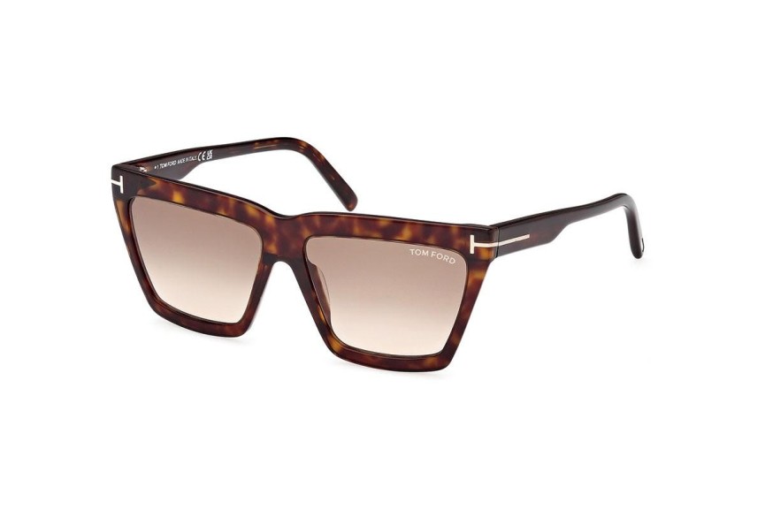 Sluneční brýle Tom Ford FT1110 52F Squared Havana