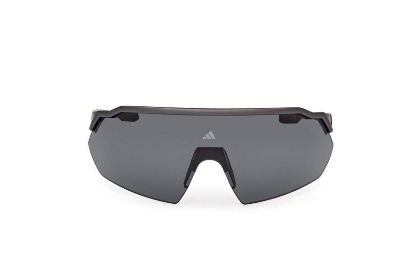 Sluneční brýle Adidas Sport SP0093 02D Polarized Jednolité | Shield Černé