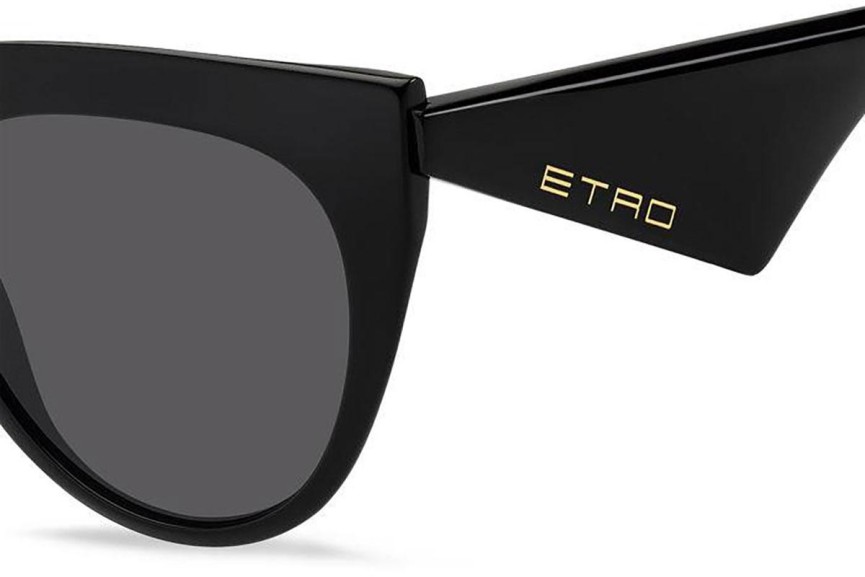 Sluneční brýle Etro ETRO0003/S 807/IR Cat Eye Černé