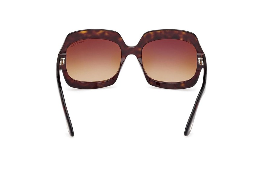 Sluneční brýle Tom Ford FT1155 52F Browline Havana