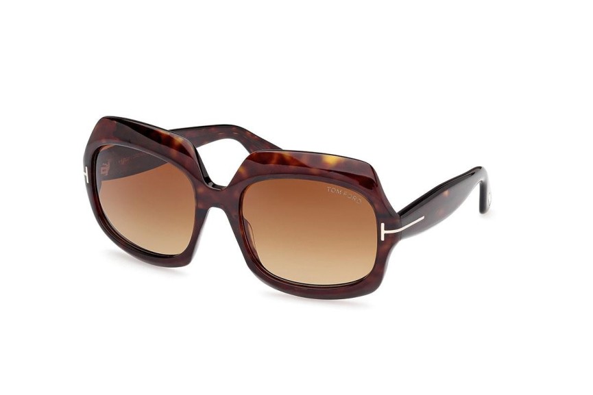 Sluneční brýle Tom Ford FT1155 52F Browline Havana