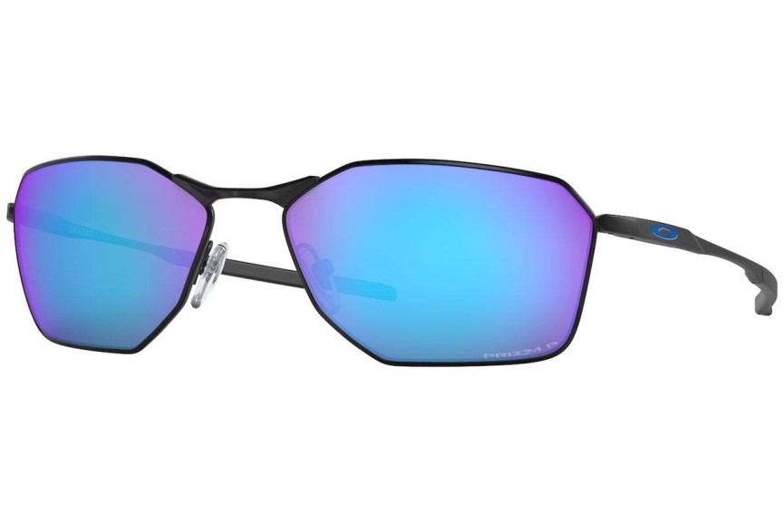 Sluneční brýle Oakley Savitar OO6047 604705 Polarized Obdélníkové Černé