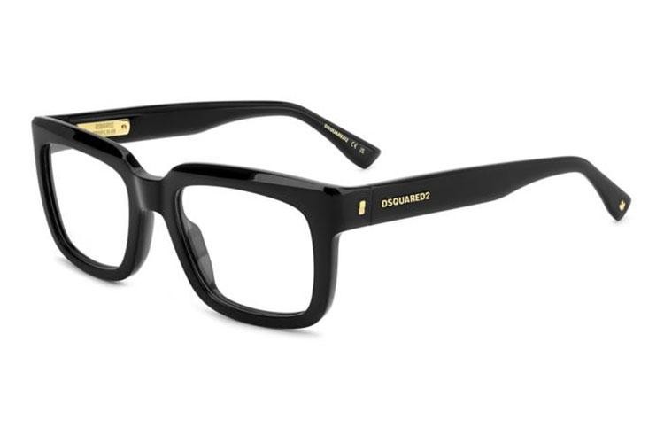 Brýle Dsquared2 D20144 807 Obdélníkové Černé