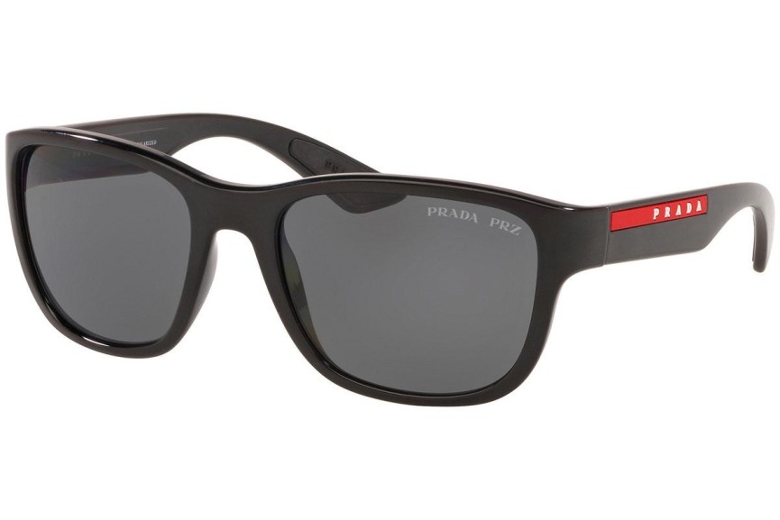 Sluneční brýle Prada Linea Rossa PS01US 1AB5Z1 Polarized Squared Černé