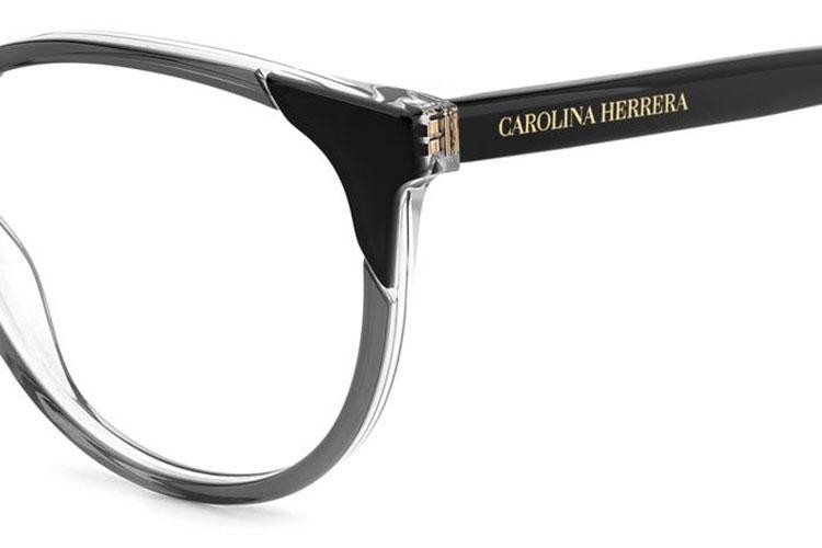 Brýle Carolina Herrera HER0282 R6S Obdélníkové Šedé