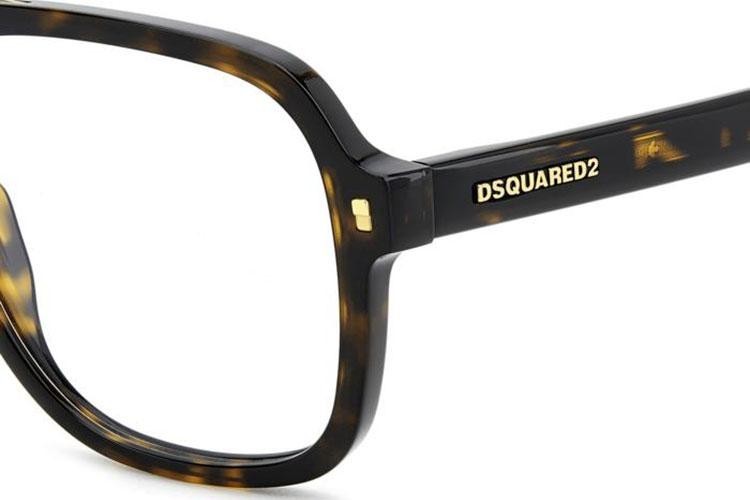 Brýle Dsquared2 D20145 086 Obdélníkové Havana