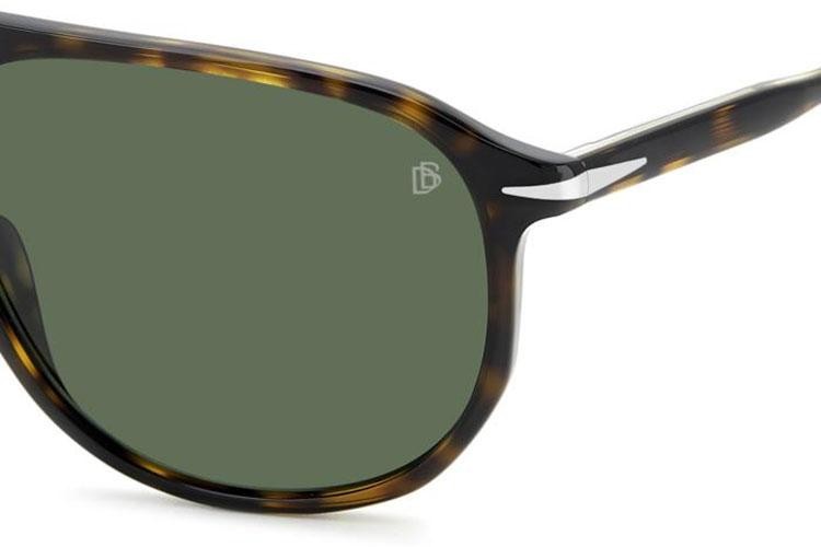 Sluneční brýle David Beckham DB1159/S 086/UC Polarized Obdélníkové Havana