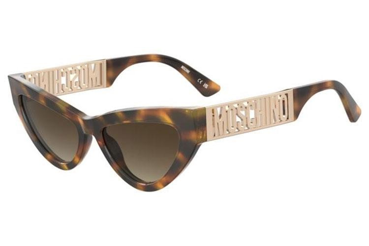 Sluneční brýle Moschino MOS170/S 086/HA Cat Eye Havana