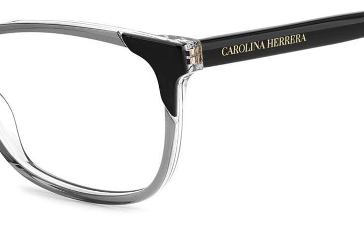 Brýle Carolina Herrera HER0284 R6S Obdélníkové Šedé