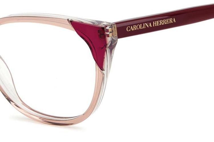 Brýle Carolina Herrera HER0283 35J Obdélníkové Růžové