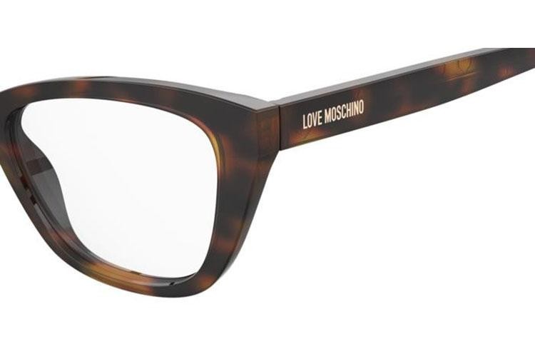 Brýle Love Moschino MOL636 05L Cat Eye Havana