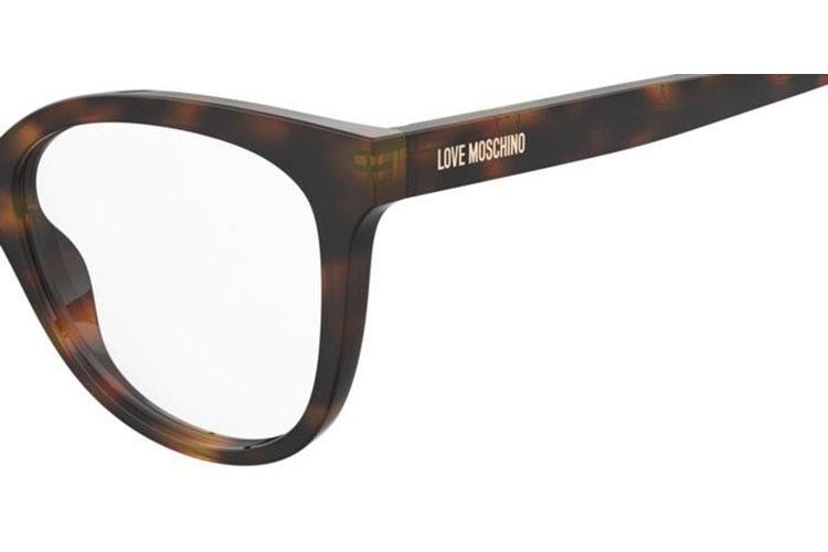 Brýle Love Moschino MOL635 05L Cat Eye Havana