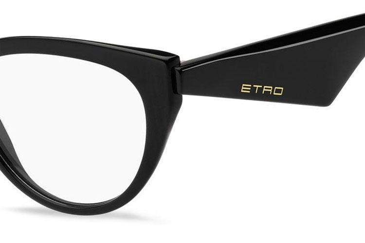 Brýle Etro ETRO0008 807 Cat Eye Černé