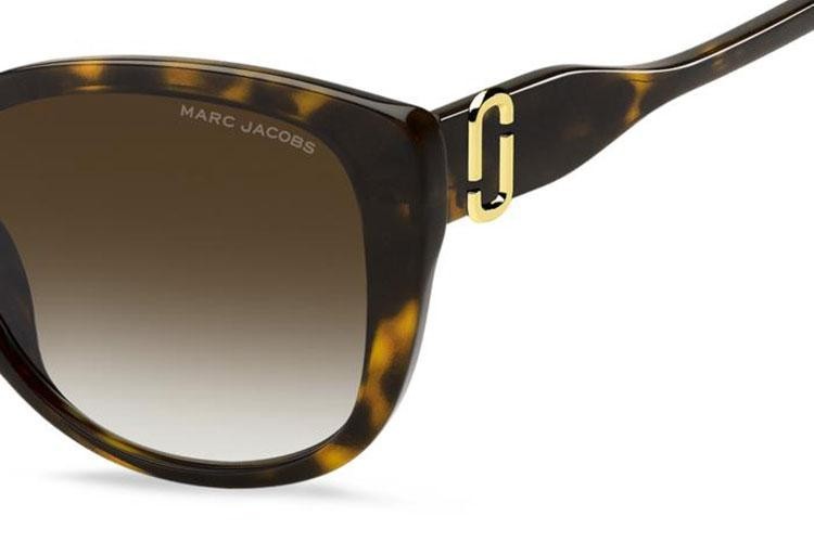 Sluneční brýle Marc Jacobs MARC791/F/S 086/HA Cat Eye Havana