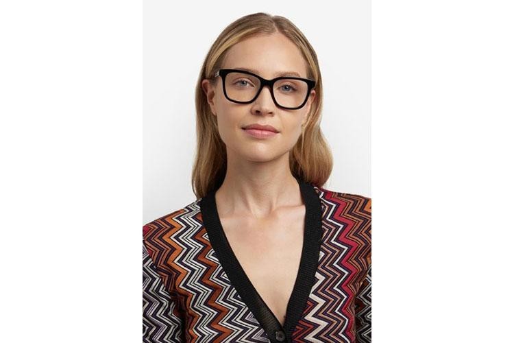 Brýle Missoni MIS0209 807 Obdélníkové Černé