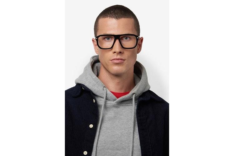 Brýle Dsquared2 D20146 807 Obdélníkové Černé