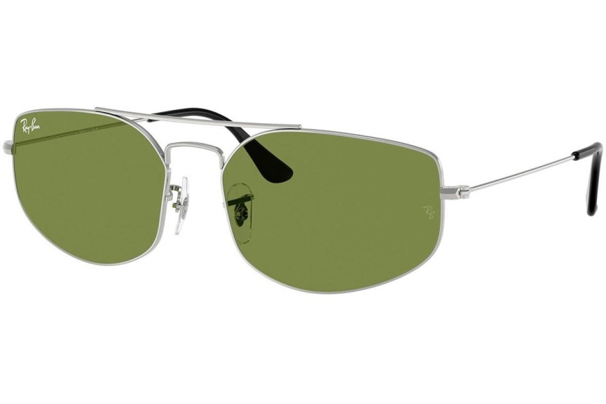 Sluneční brýle Ray-Ban RB3845 003/4E Obdélníkové Stříbrné