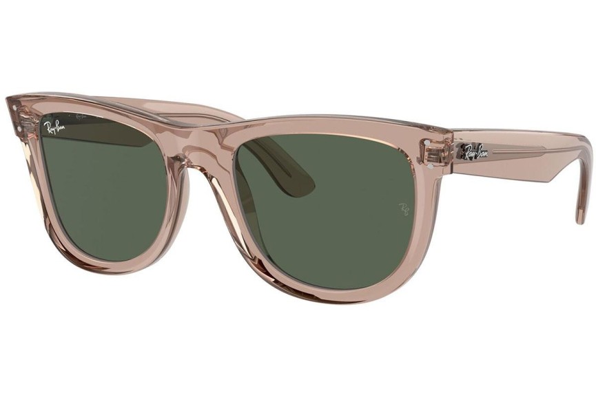 Sluneční brýle Ray-Ban RBR0502SF 6727VR Squared Hnědé