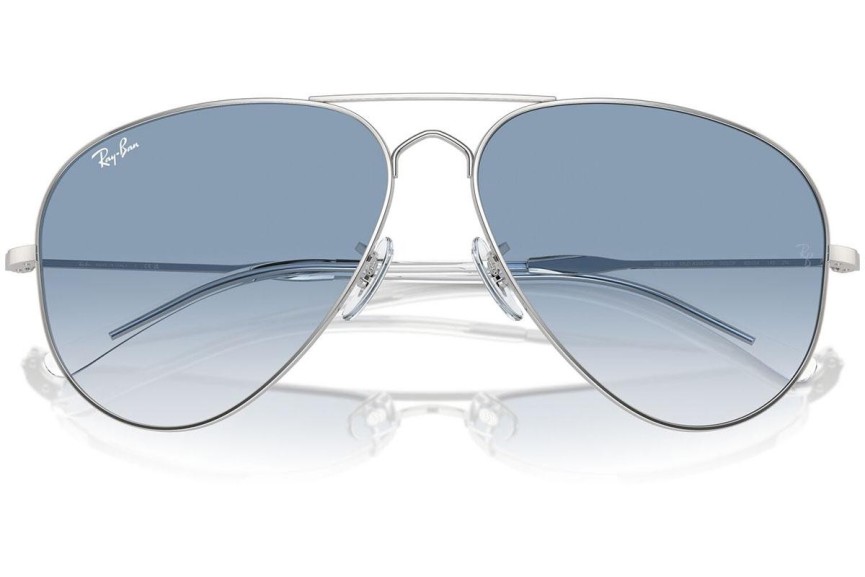 Sluneční brýle Ray-Ban RB3825 003/3F Pilot Stříbrné