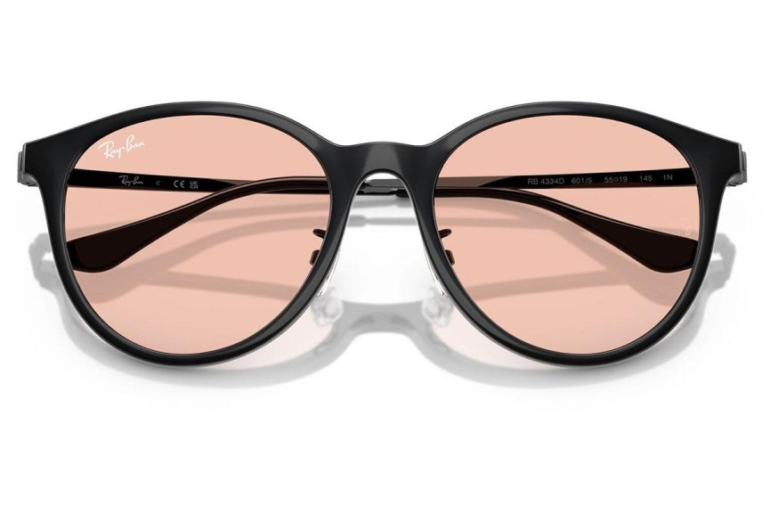 Sluneční brýle Ray-Ban RB4334D 601/5 Squared Černé