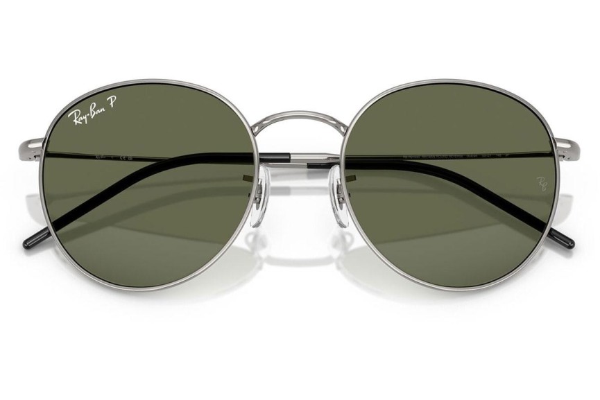 Sluneční brýle Ray-Ban RBR0103S 004/9A Polarized Okrouhlé Šedé